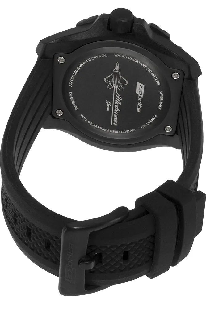 Isobrite ISO4004 Afterburner Gold Dial T100 Tritium Illuminated Watch