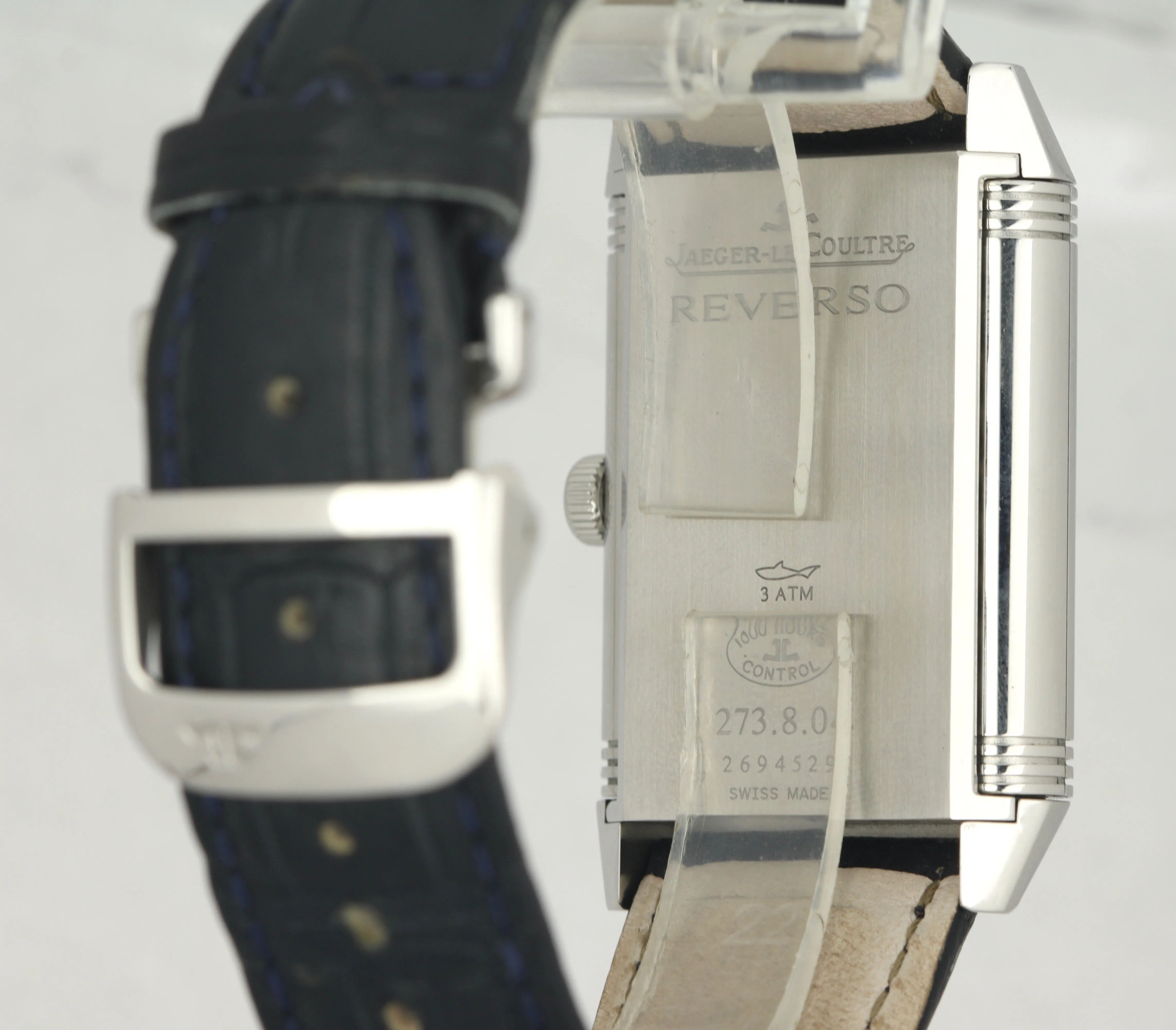 Jaeger LeCoultre JLC Grande Reverso 976 Stainless Steel 273.8.04 Q3858520 Watch