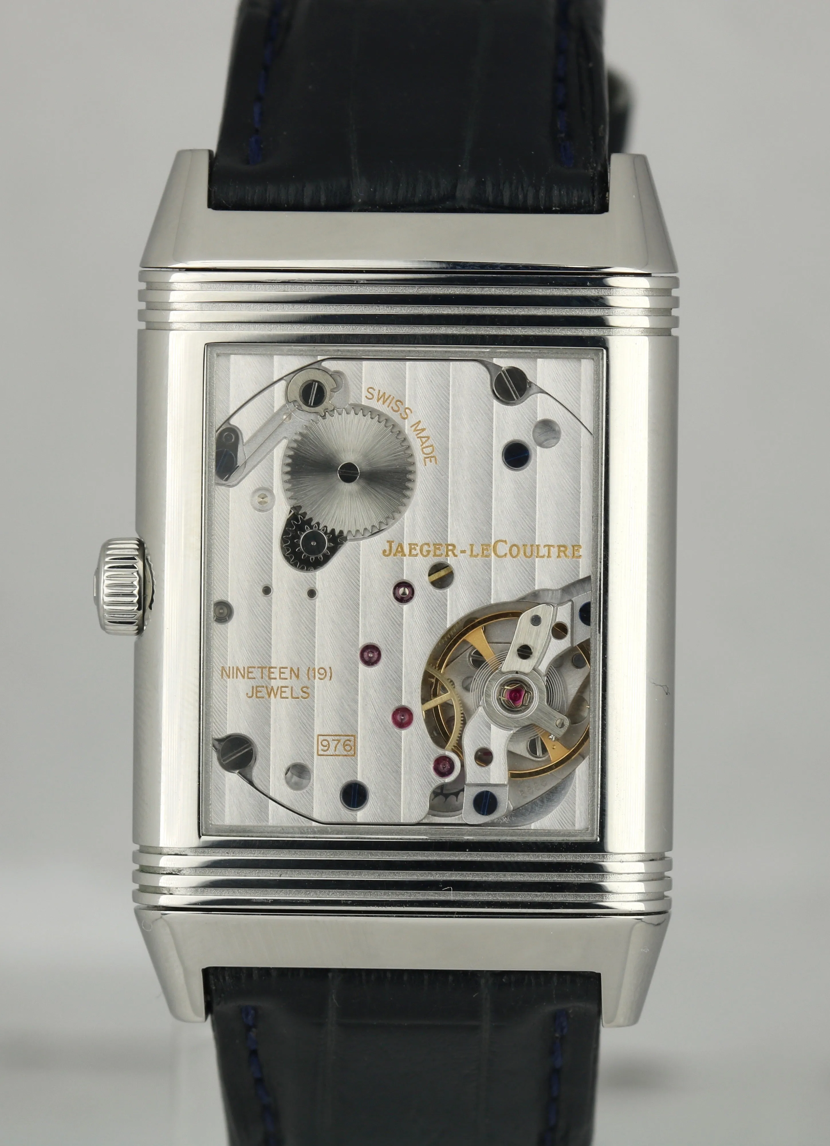 Jaeger LeCoultre JLC Grande Reverso 976 Stainless Steel 273.8.04 Q3858520 Watch