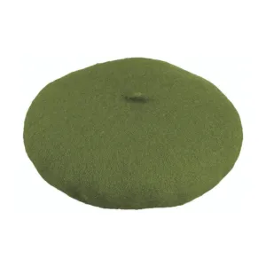 Jeanne Simmons Accessories Wool Avocado Beret (Women's)