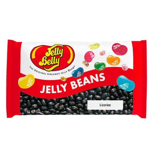 Jelly Belly Liquorice Beans - 1kg