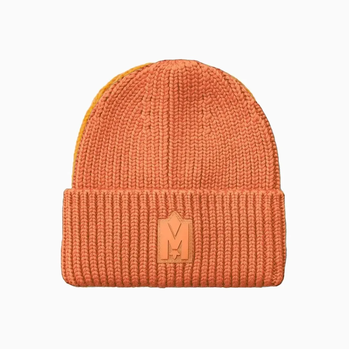 JUDE-MZ Hand Knit Toque With Ribbed Cuff Beanie Hat