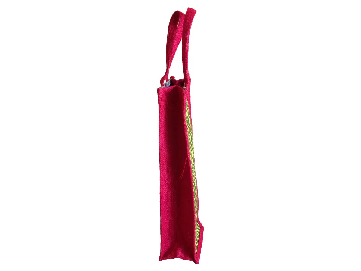 Jute Jhula  Water bottle Carry Bag