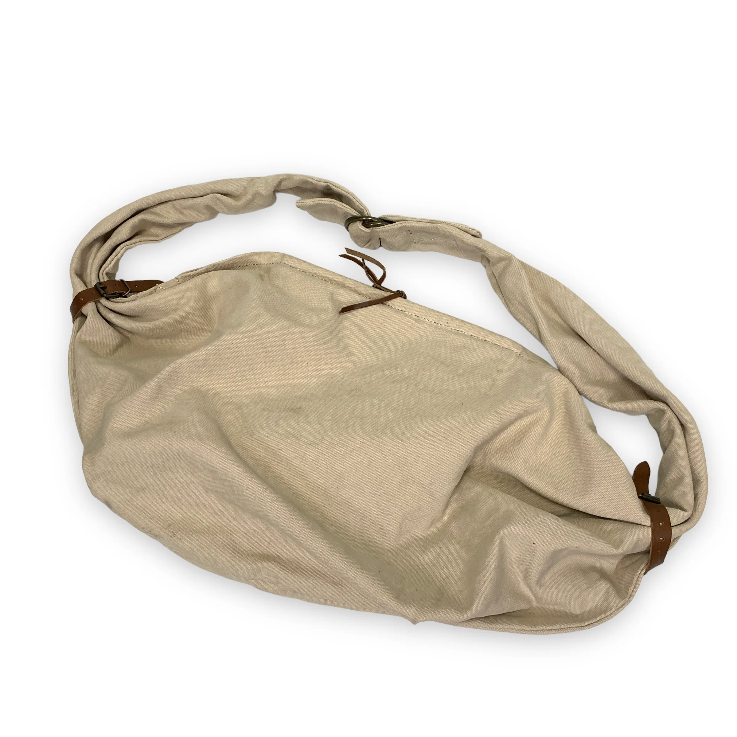 Kapital Cotton Canvas Snufkin Bag Beige