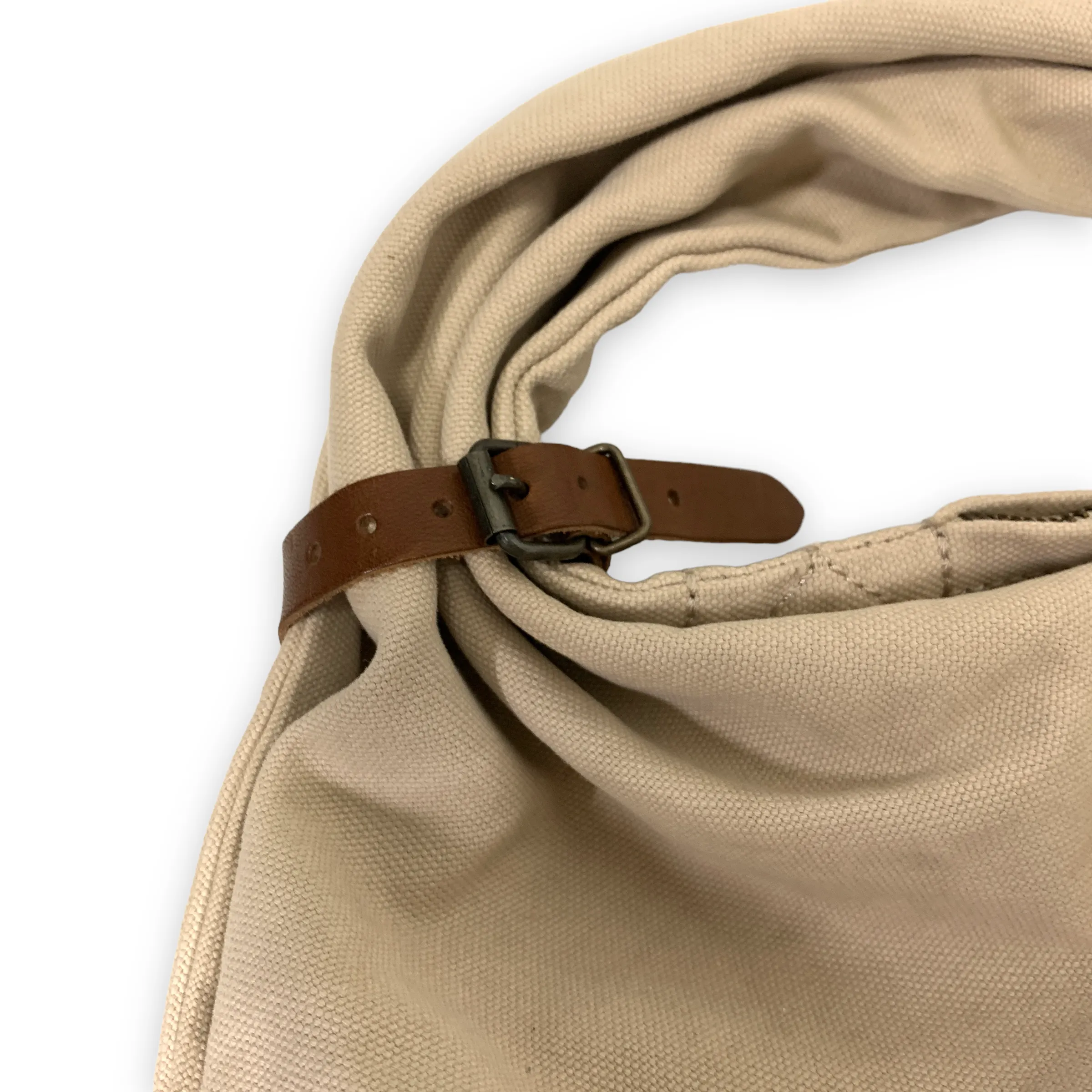Kapital Cotton Canvas Snufkin Bag Beige