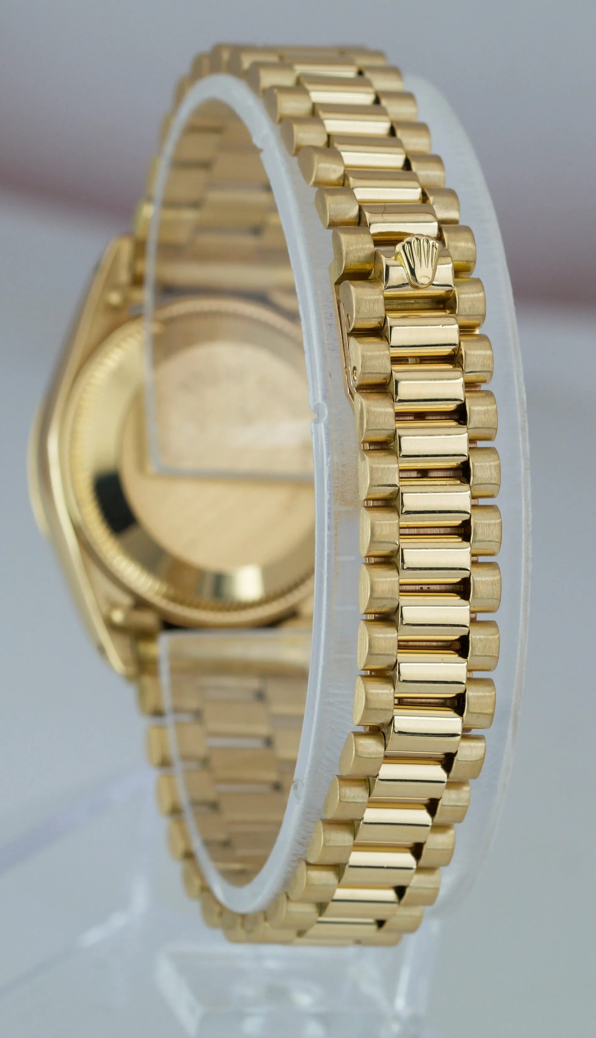 Ladies Rolex DateJust President Champagne 18K Yellow Gold 6917 BOX PAPERS 69178