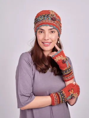 Lama Embroidery Beanie.