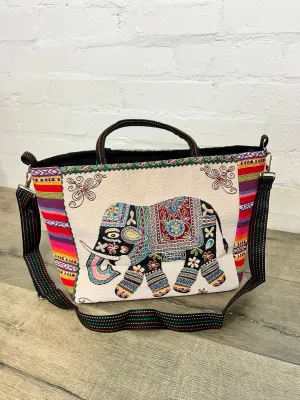 Large Elephant Shoulder Bag