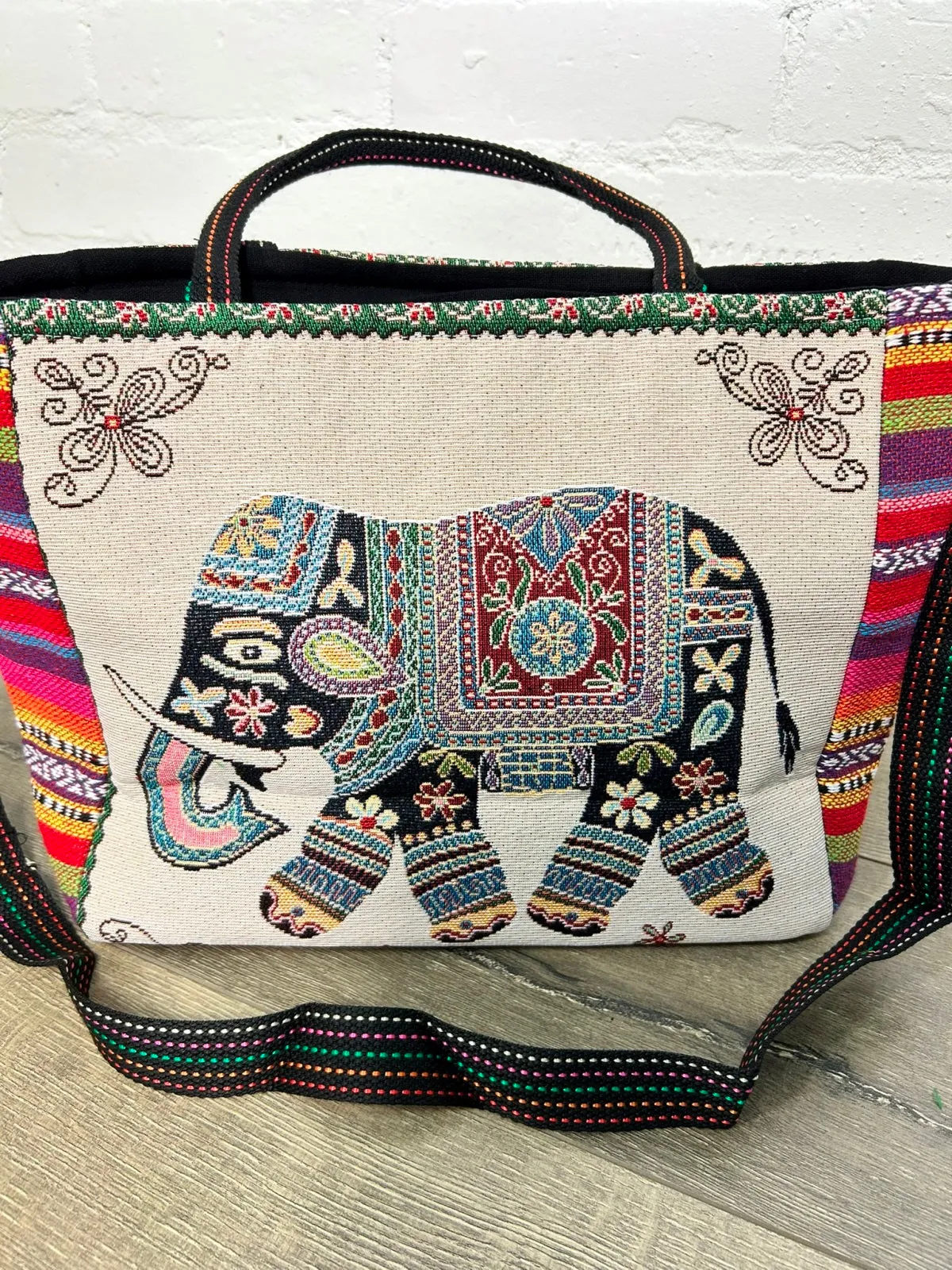 Large Elephant Shoulder Bag