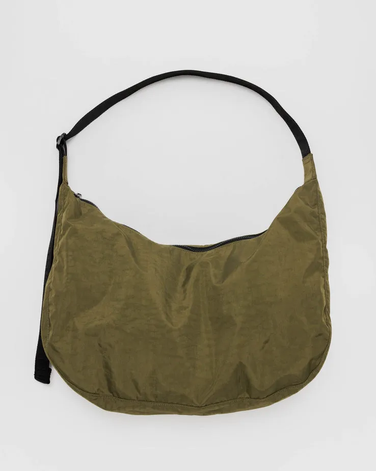 Large Nylon Crescent Bag