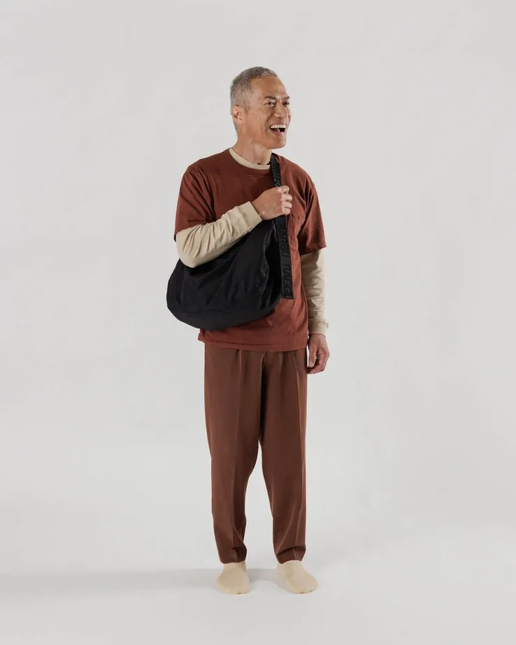 Large Nylon Crescent Bag