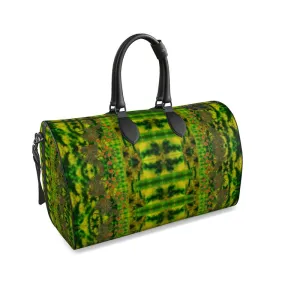 Leather Duffel Bag (WindSong Flower) RJSTH@Fabric #3 RJSTHS2021 RJS