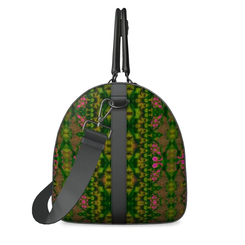 Leather Duffel Bag (WindSong Flower) RJSTH@Fabric #7 RJSTHS2021 RJS