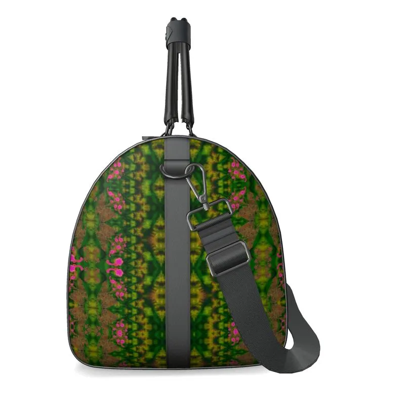 Leather Duffel Bag (WindSong Flower) RJSTH@Fabric #7 RJSTHS2021 RJS
