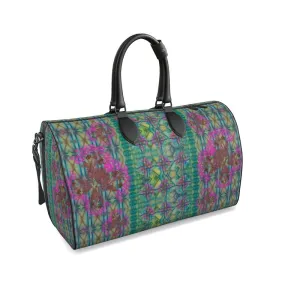 Leather Duffel Bag (WindSong Flower) RJSTH@Fabric #9 RJSTHS2021 RJS