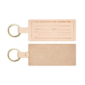 Leather Luggage Tag