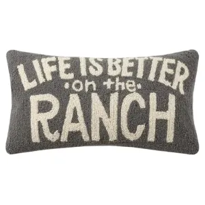 Life Is Better On the Ranch Hook Pillow