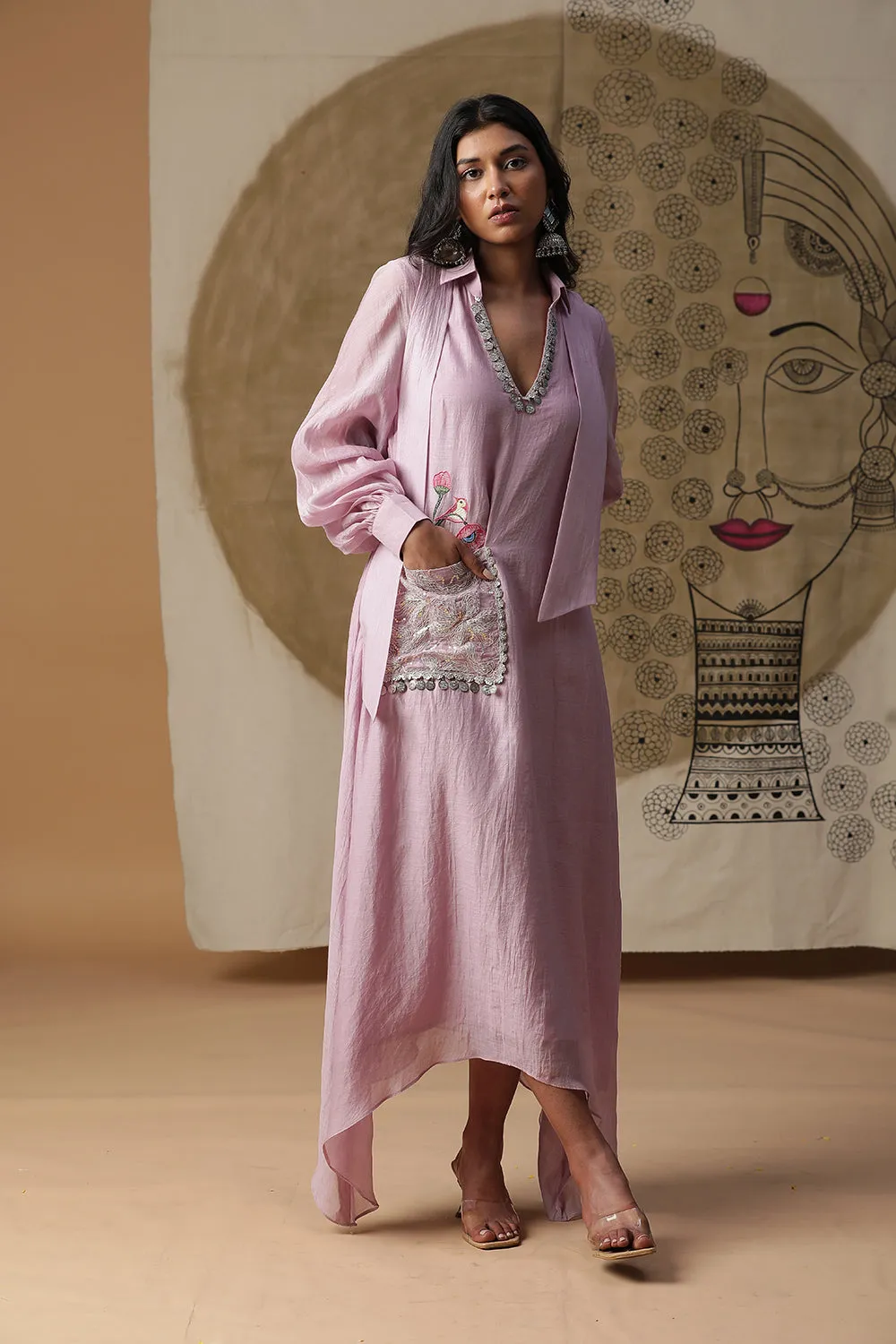 Lilac Tunic Set
