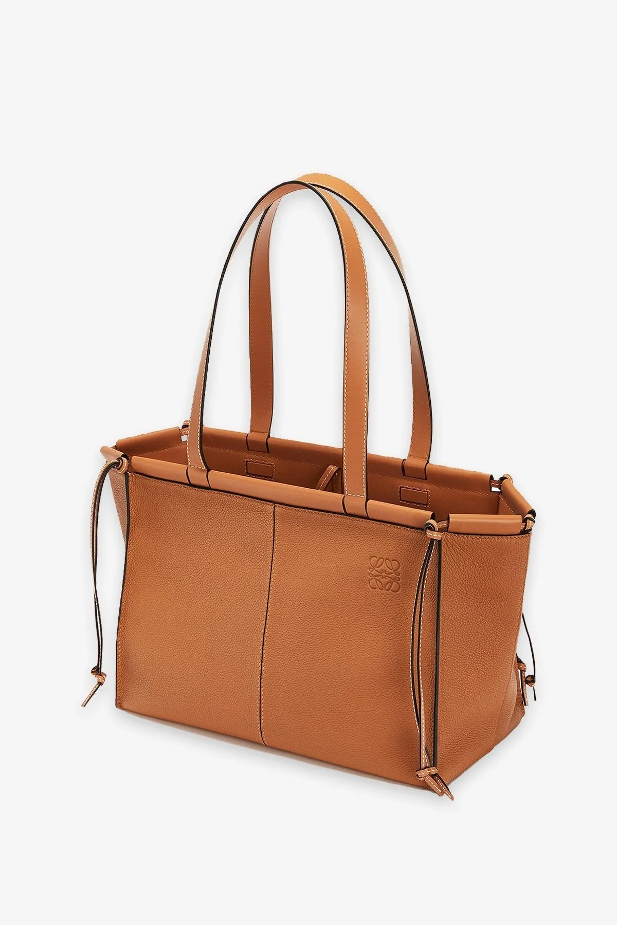 Loewe Small Cushion Tote Bag in Soft Grained Calfskin