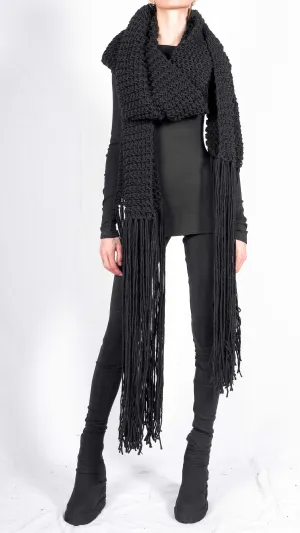 Long Knitted Scarf
