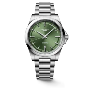 Longines Conquest 2023 41mm Green Dial Steel Men's Watch L38304026