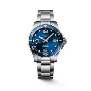 Longines HydroConquest 39mm Blue Dial Steel Men's Watch L37804966