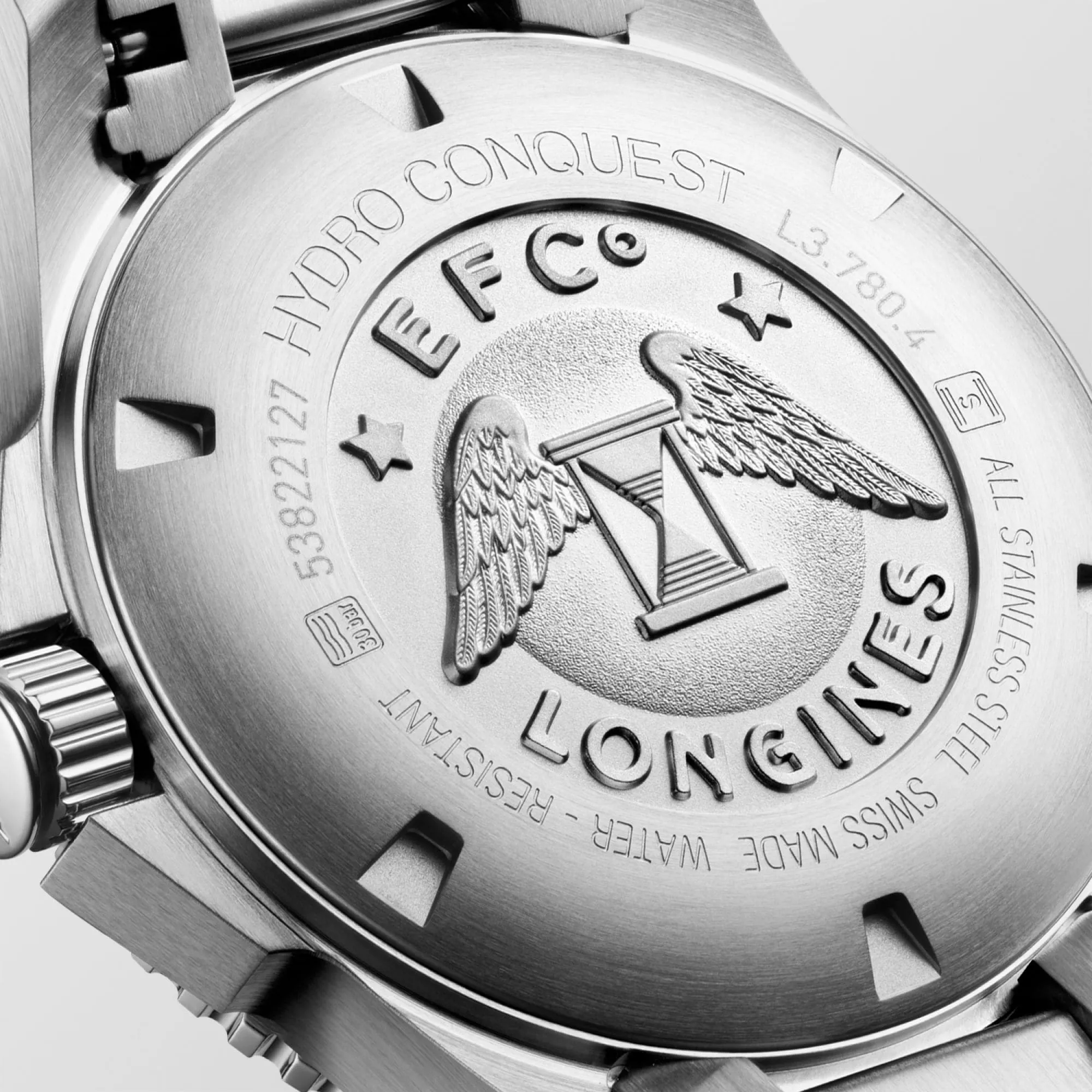 Longines HydroConquest 39mm Blue Dial Steel Men's Watch L37804966