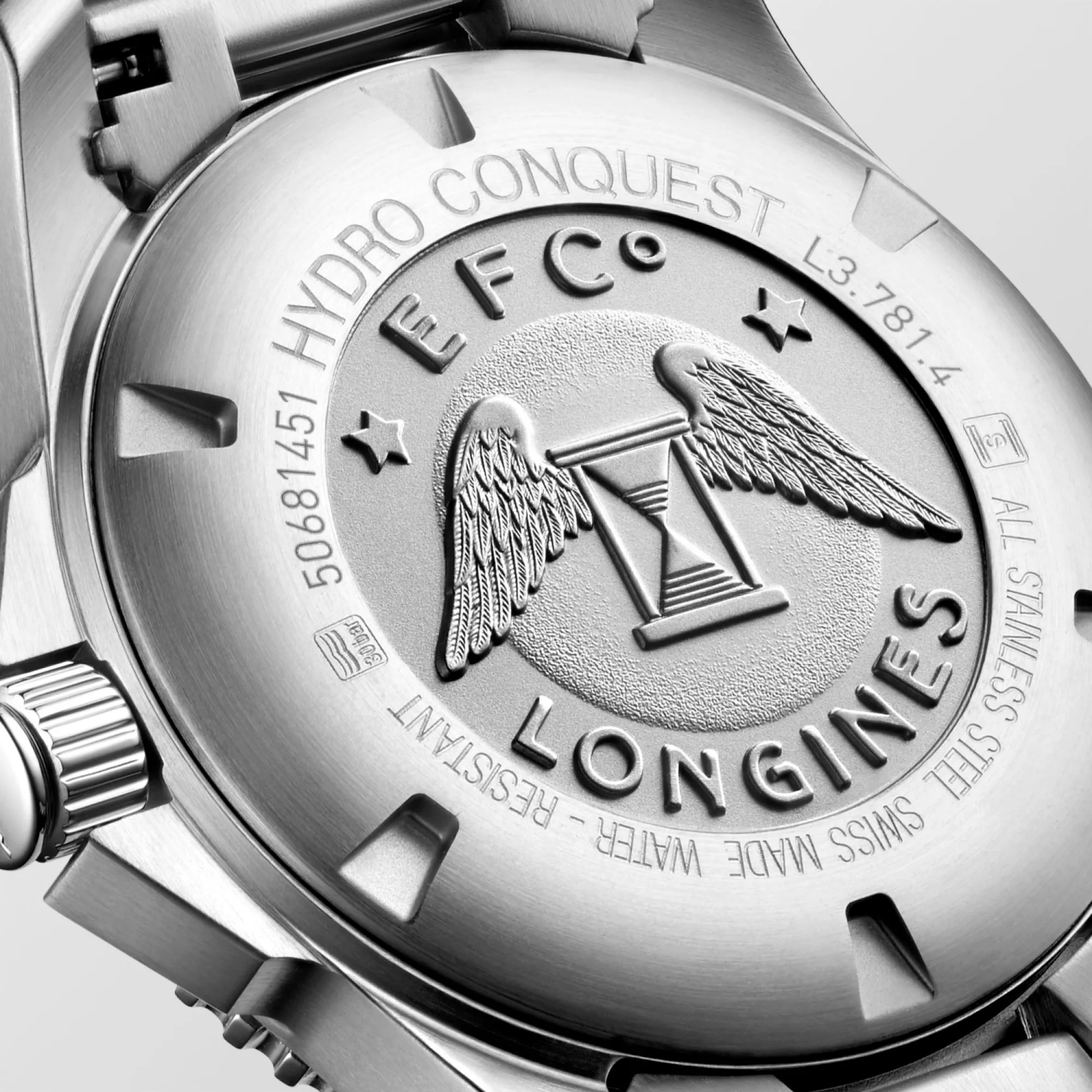 Longines HydroConquest 41mm Green Matt Dial Stainless Steel Men's Watch L37814066