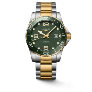 Longines HydroConquest 41mm PVD Stainless Steel Green Matt Men's Watch L37813067