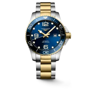 Longines HydroConquest 43mm Blue Dial Two-Tone Steel Men's Watch L37823967