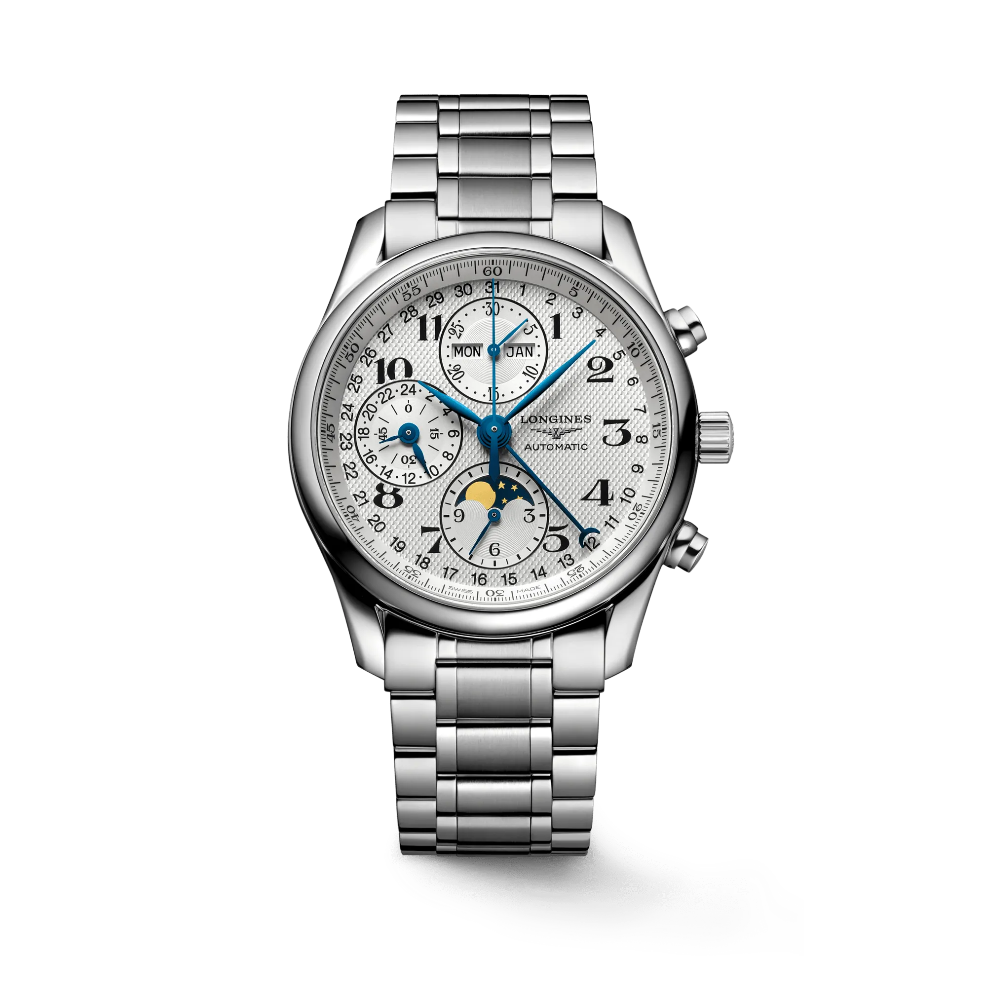 Longines Master Collection 40mm Automatic Chronograph Steel Men's Watch L26734786