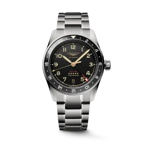 Longines Spirit Zulu Time 39mm Titanium Men's Watch L38021536
