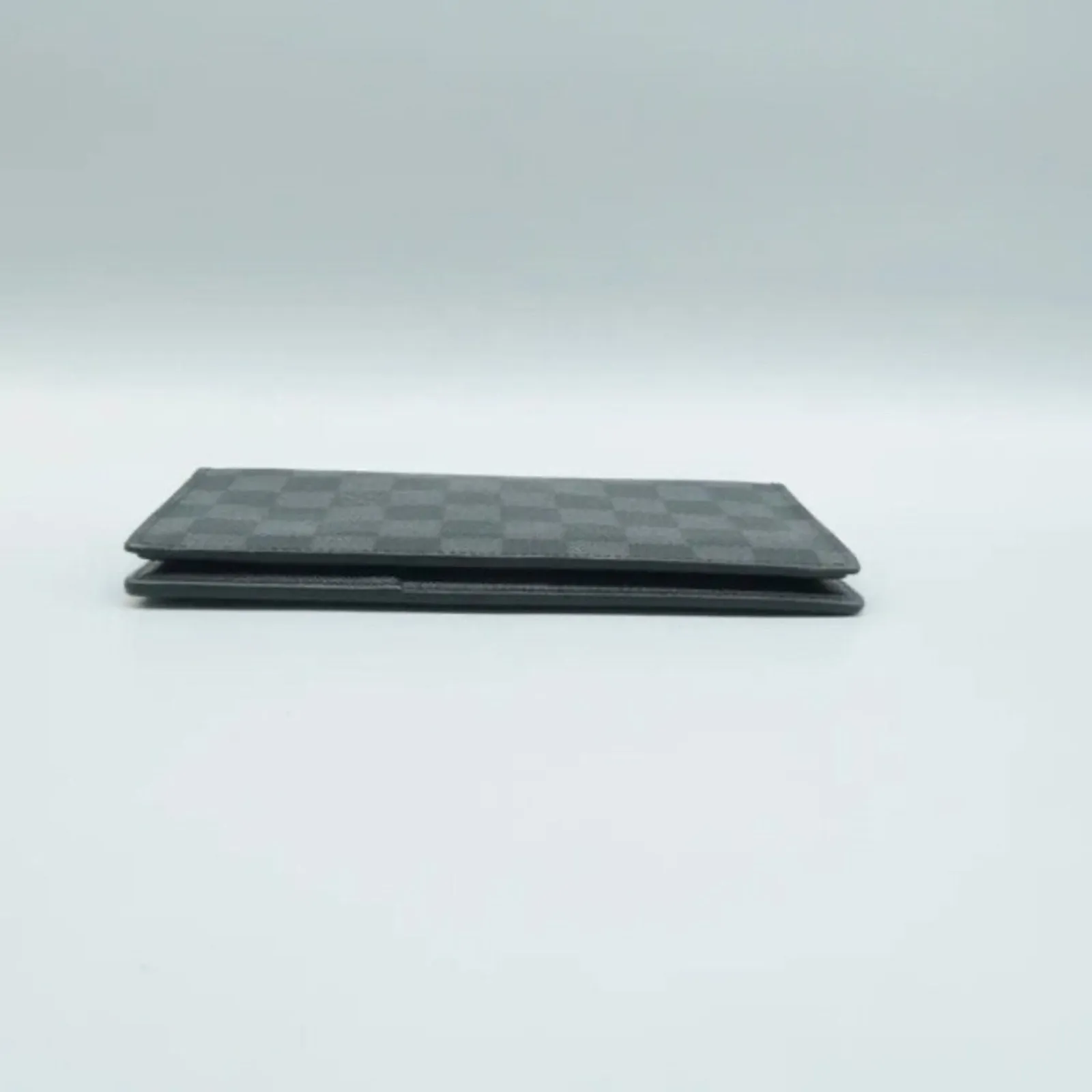 Louis Vuitton Brazza Black Damier Graphite Canvas Wallet