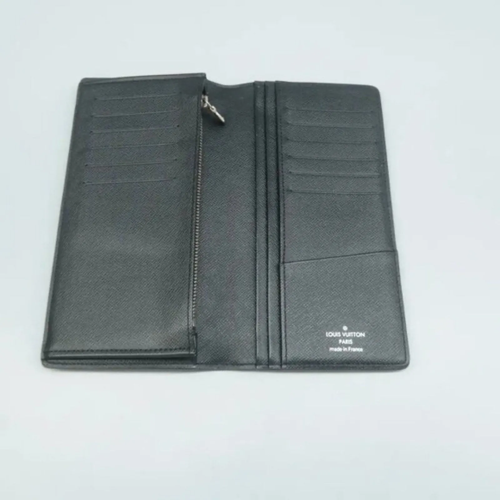 Louis Vuitton Brazza Black Damier Graphite Canvas Wallet