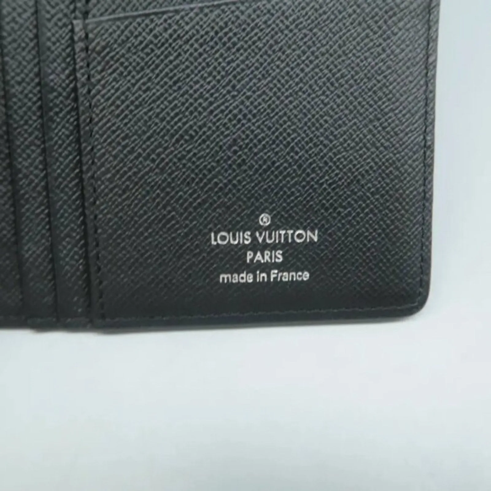 Louis Vuitton Brazza Black Damier Graphite Canvas Wallet