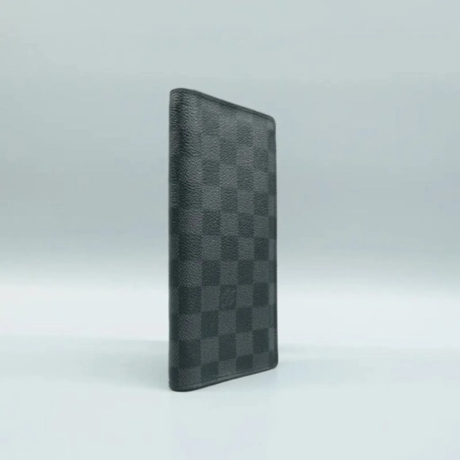 Louis Vuitton Brazza Black Damier Graphite Canvas Wallet