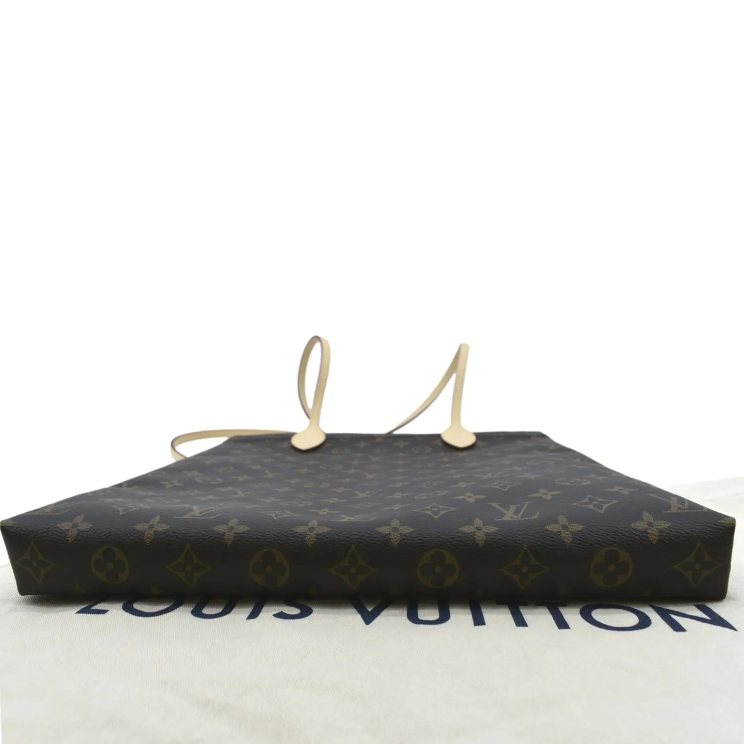 LOUIS VUITTON Carry it Monogram Canvas Shoulder Bag Brown