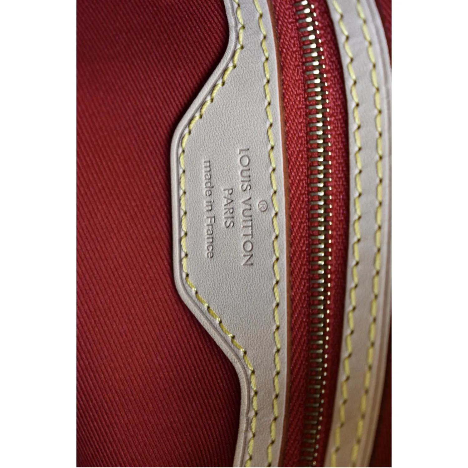 LOUIS VUITTON Carry it Monogram Canvas Shoulder Bag Brown