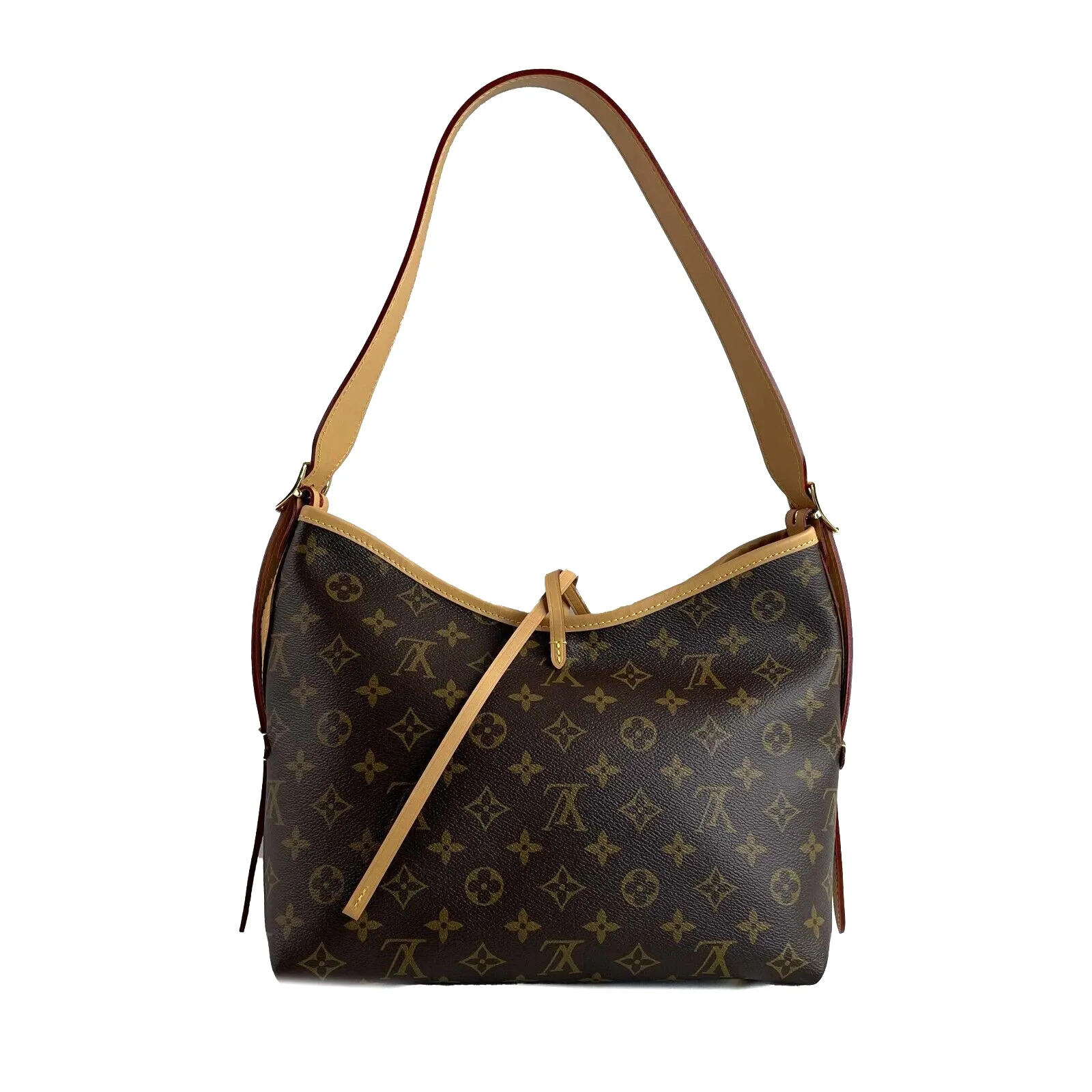 Louis Vuitton CarryAll Hobo Monogram Canvas PM Handbag
