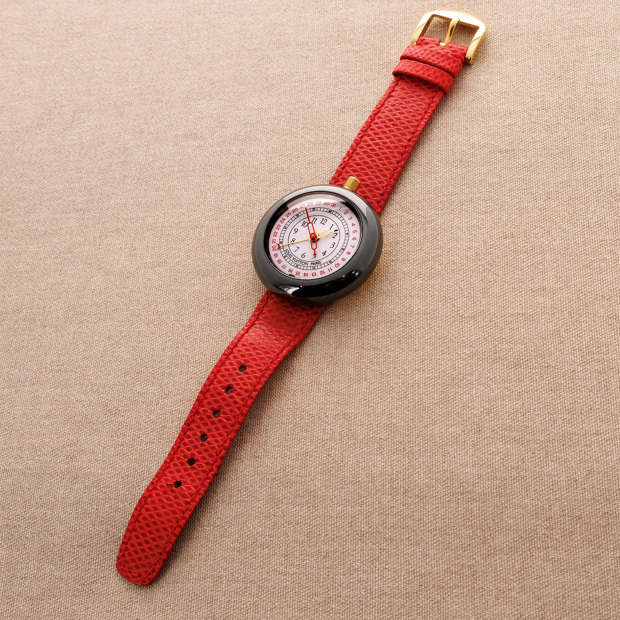 Louis Vuitton Ceramic Monterey II Watch