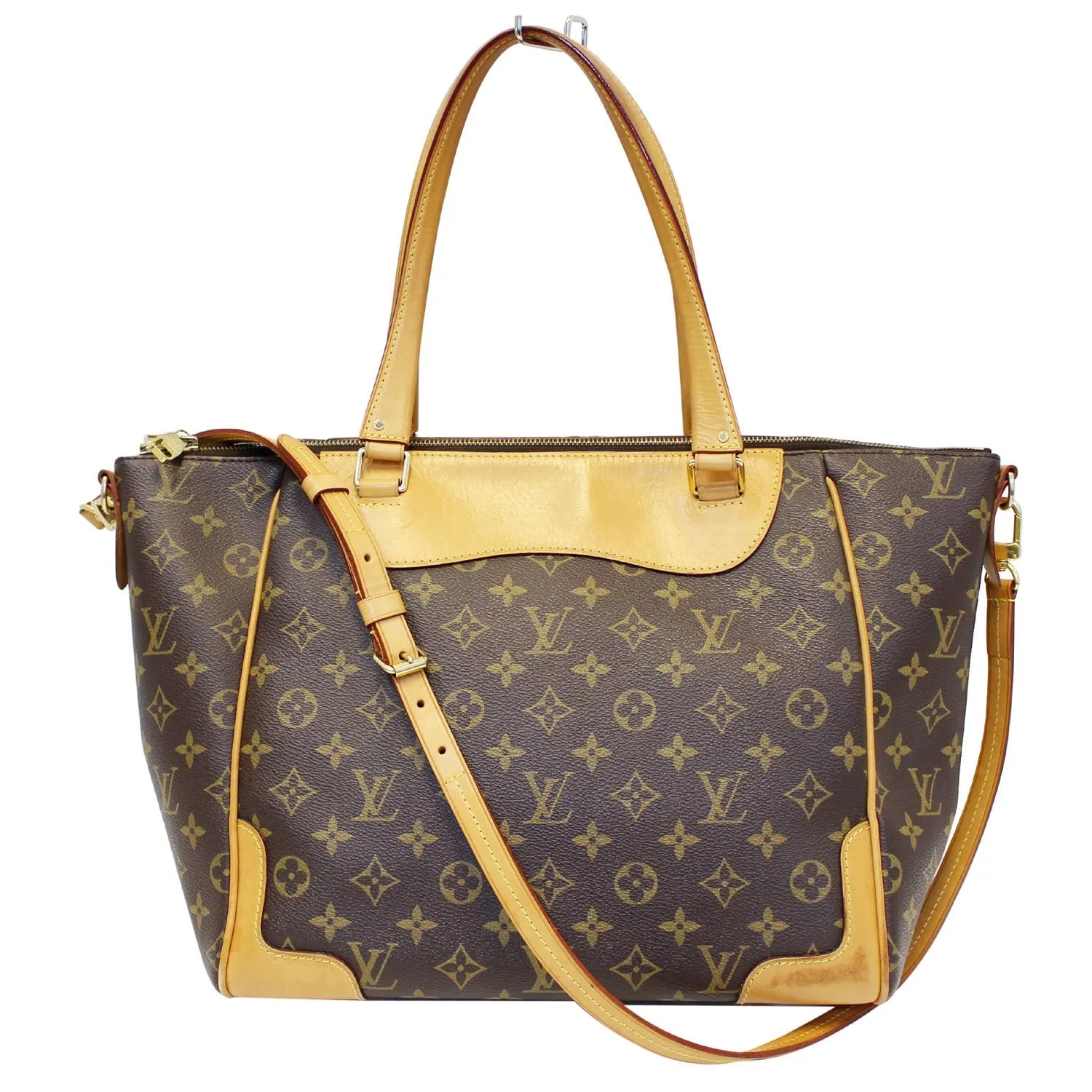 LOUIS VUITTON Estrela MM NM Monogram Canvas Shoulder Bag Brown