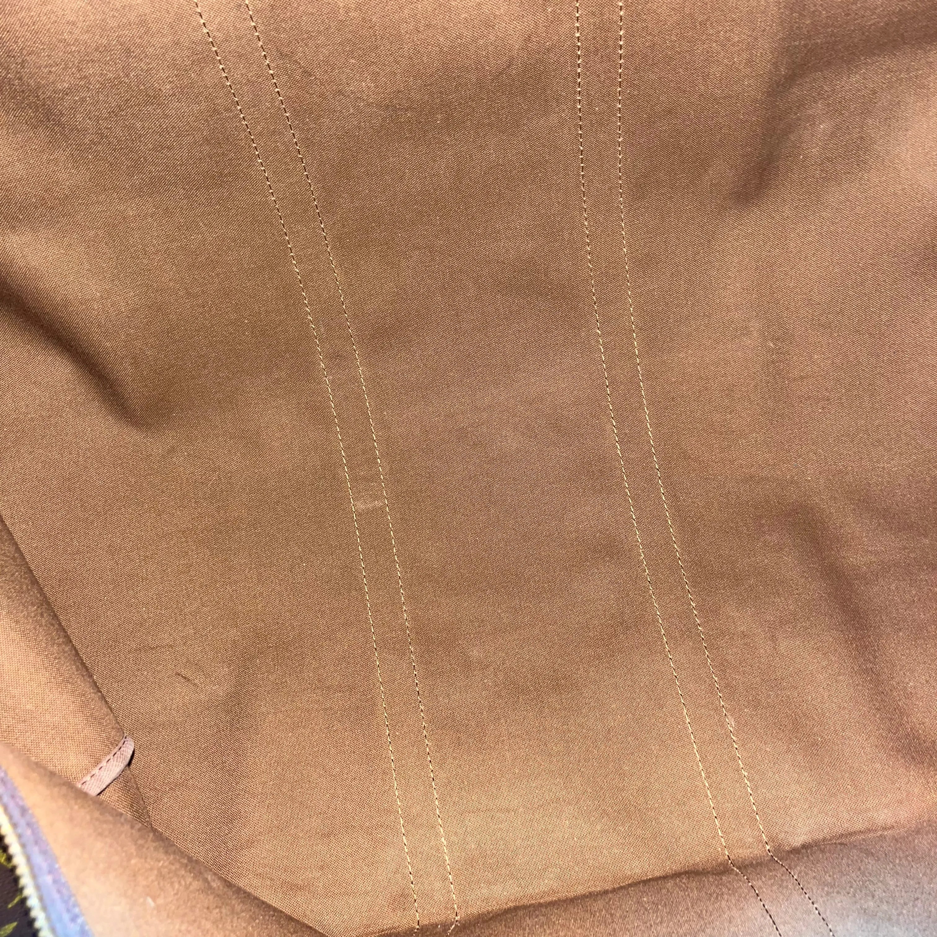 LOUIS VUITTON  Keepall 60 Brown Monogram Canvas Duffle Bag