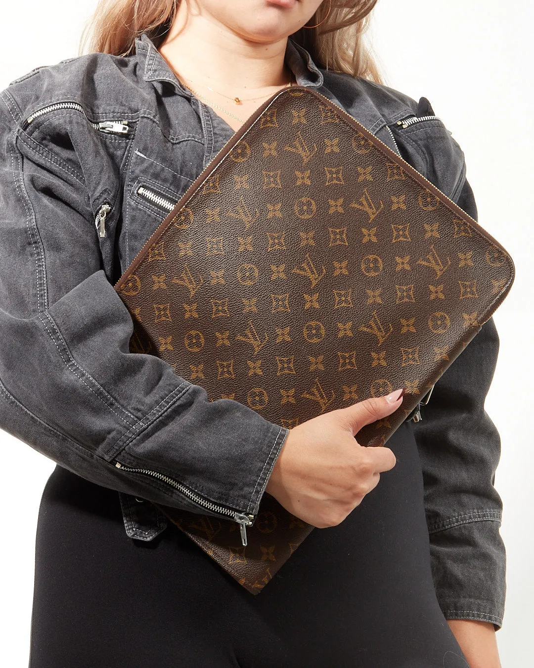 Louis Vuitton Monogram Canvas Poche Documents Portfolio