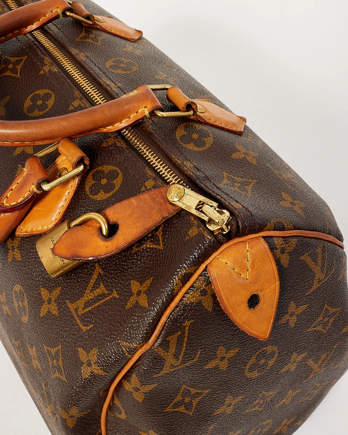 Louis Vuitton Monogram Canvas Speedy 30 Bag