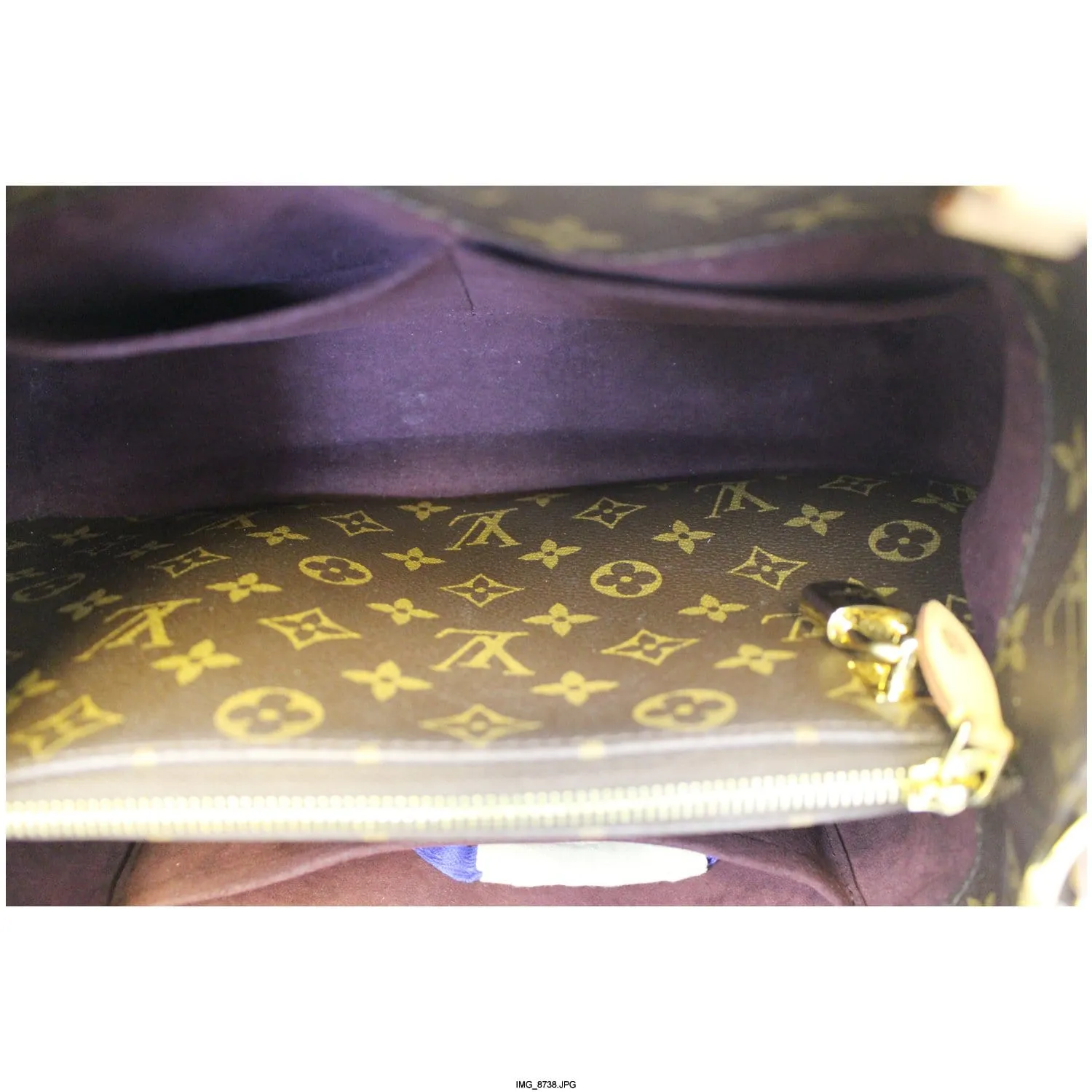 LOUIS VUITTON Montaigne MM Monogram Canvas Shoulder Bag