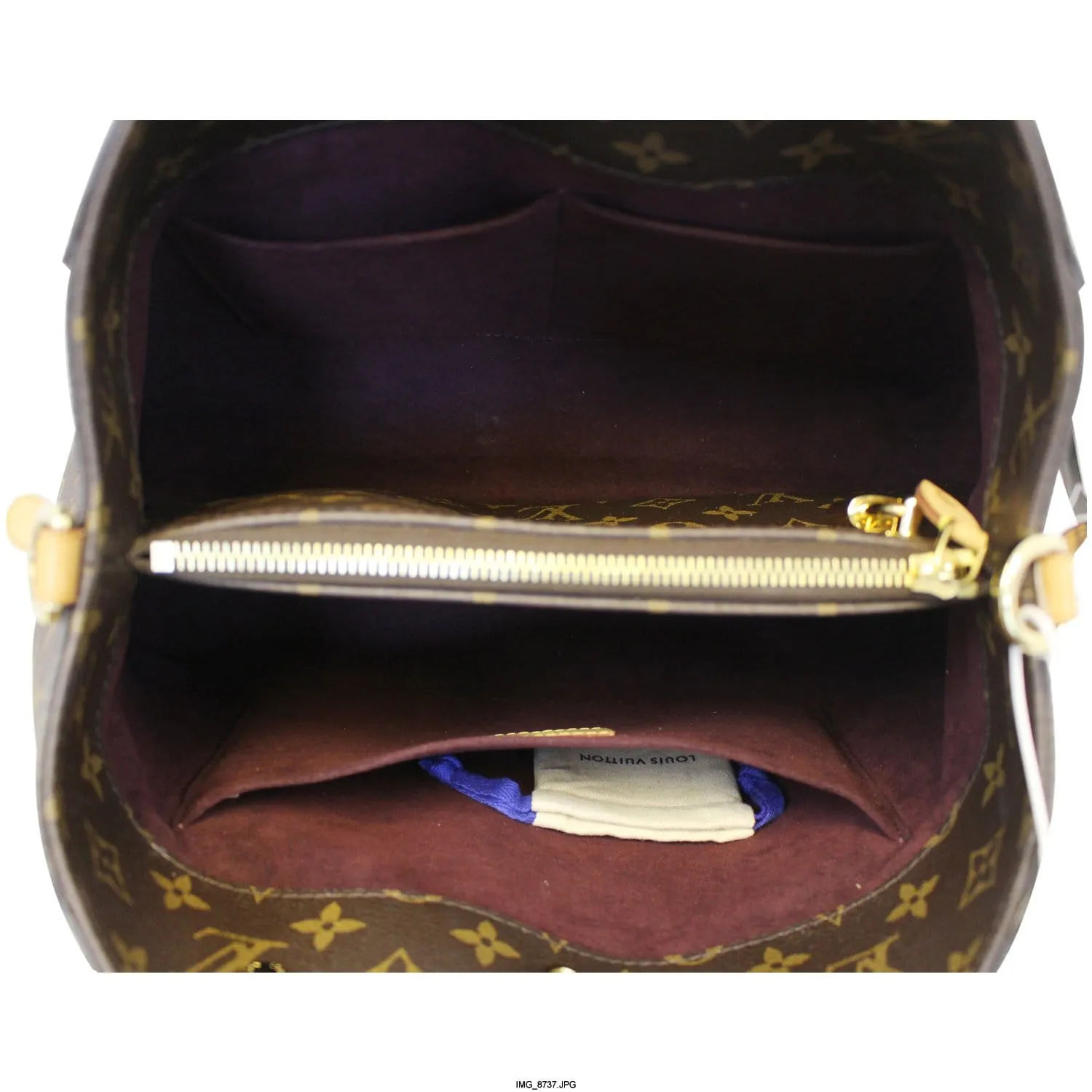 LOUIS VUITTON Montaigne MM Monogram Canvas Shoulder Bag