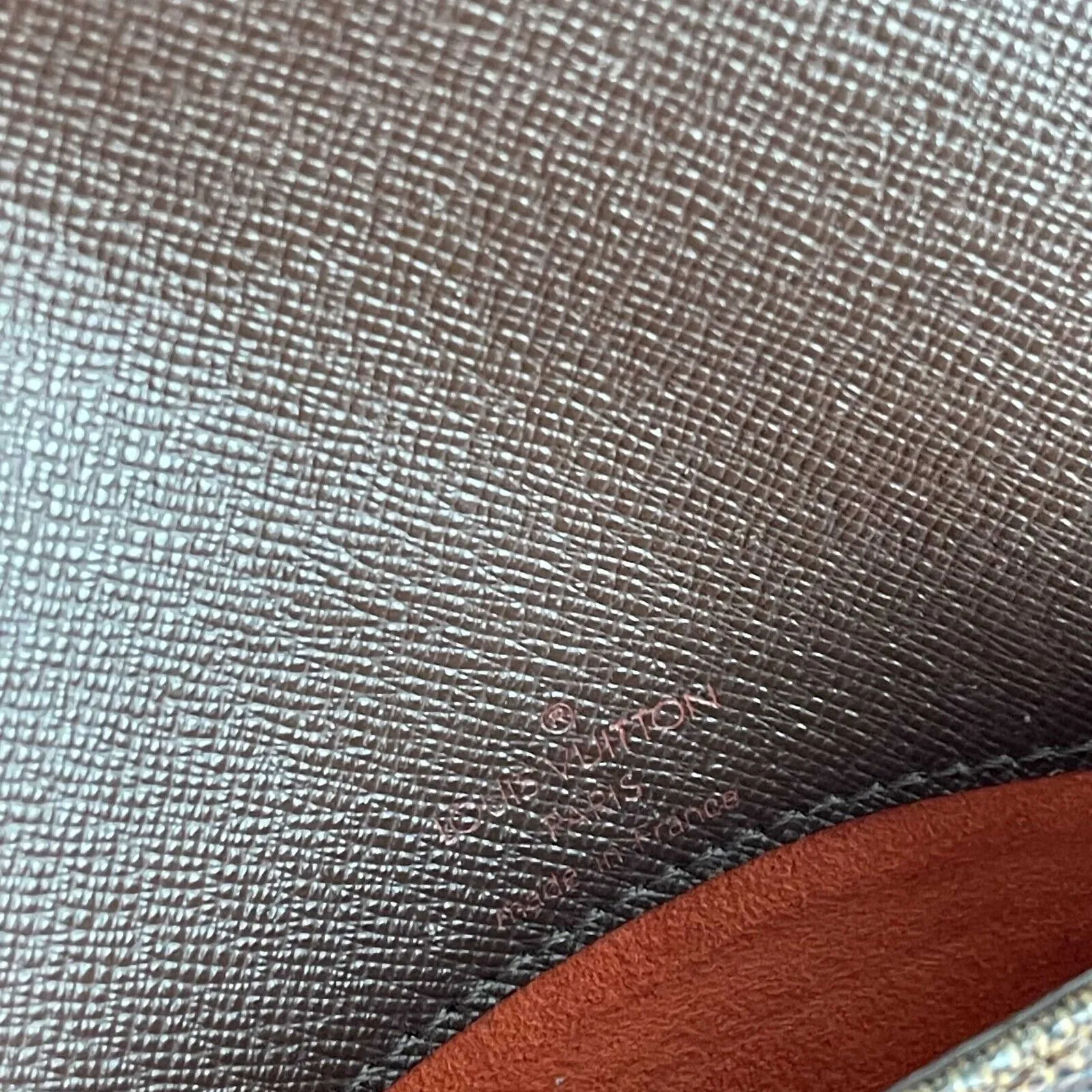Louis Vuitton Musette Tango Damier Ebene Canvas Shoulder Bag