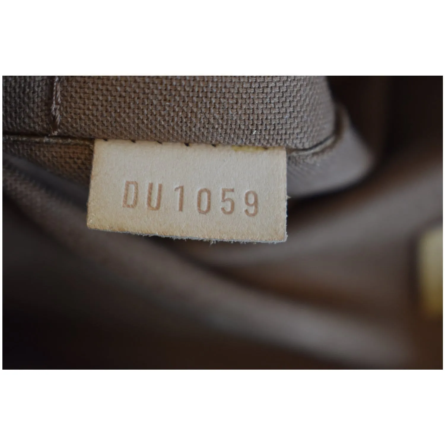 LOUIS VUITTON Odeon GM Monogram Canvas Shoulder Bag Brown
