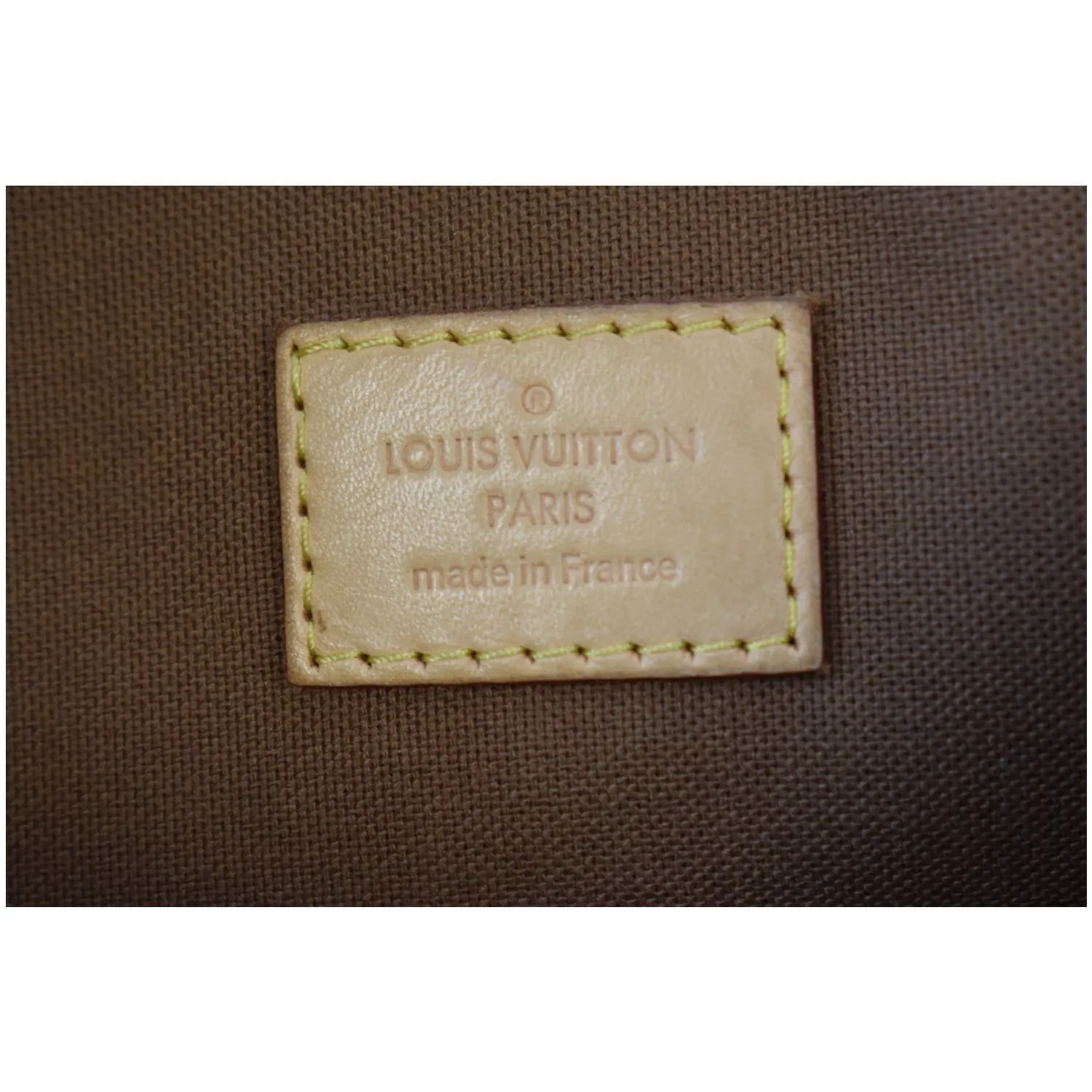 LOUIS VUITTON Odeon GM Monogram Canvas Shoulder Bag Brown