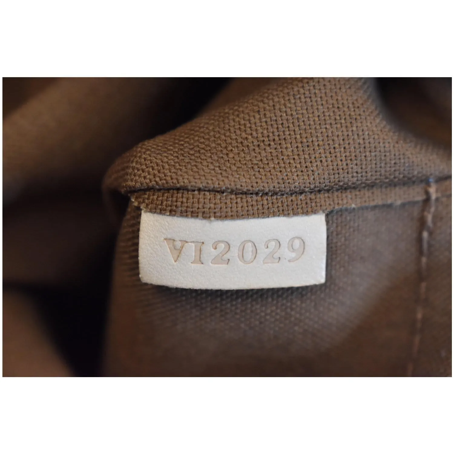 LOUIS VUITTON Odeon MM Monogram Brown Shoulder Bag